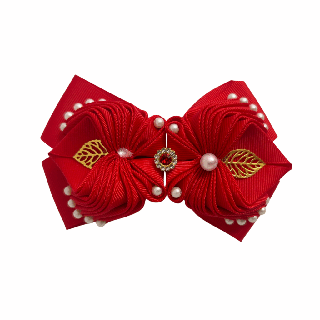 MOÑO ENCANTO DE PERLA ROJO – nami.pe