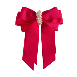 MOÑO CLÁSICO CHIC FUCSIA