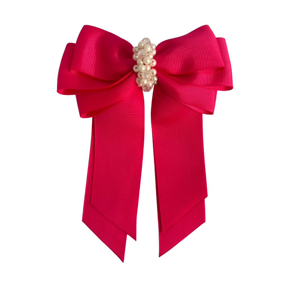MOÑO CLÁSICO CHIC FUCSIA – nami.pe